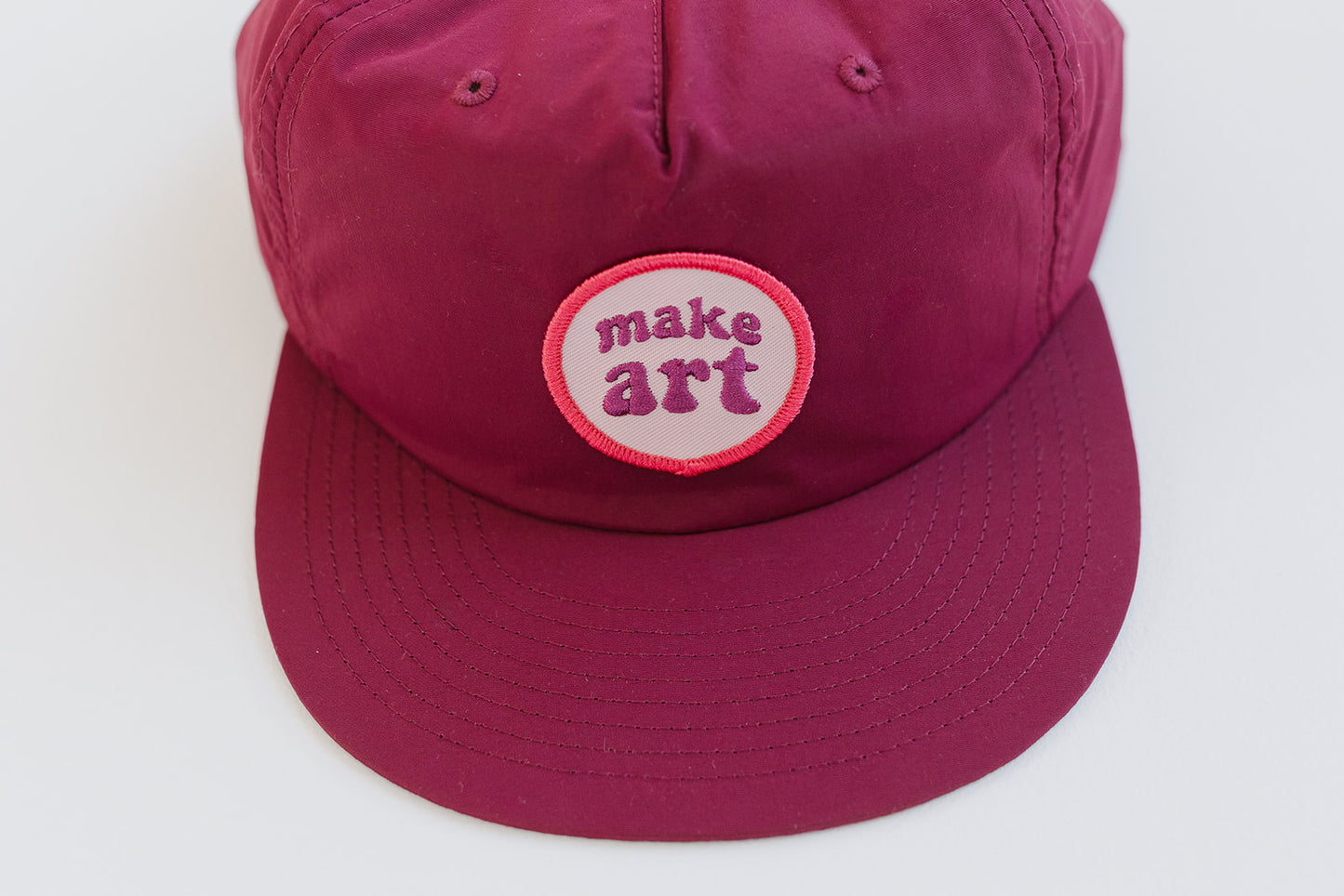 MAKE ART (Maroon)